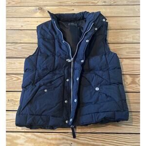 Cowboy Hardware Full Zip Puffer Vest Size Small Men’s Black